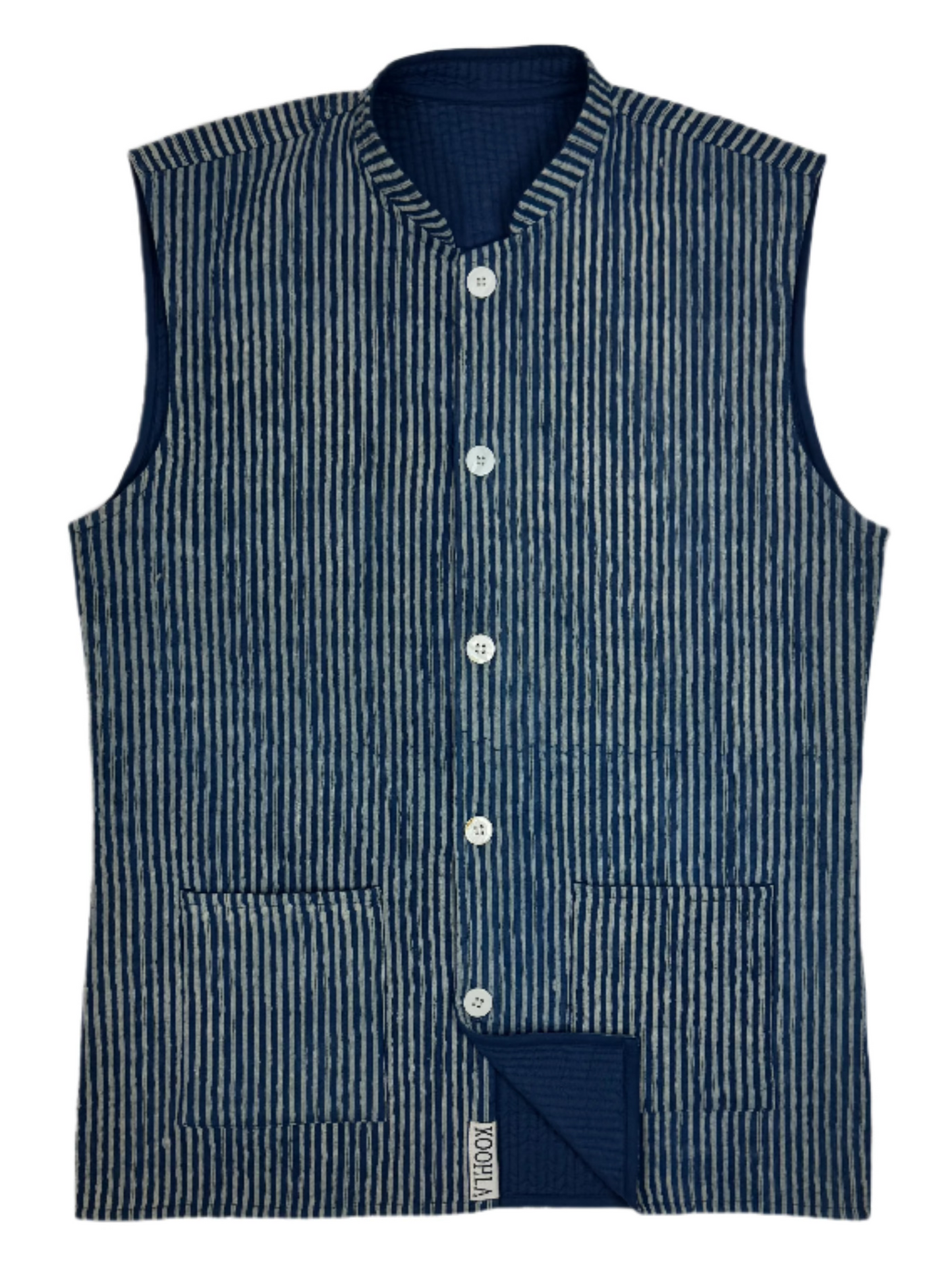 Albany Quilted Nehru Jacket