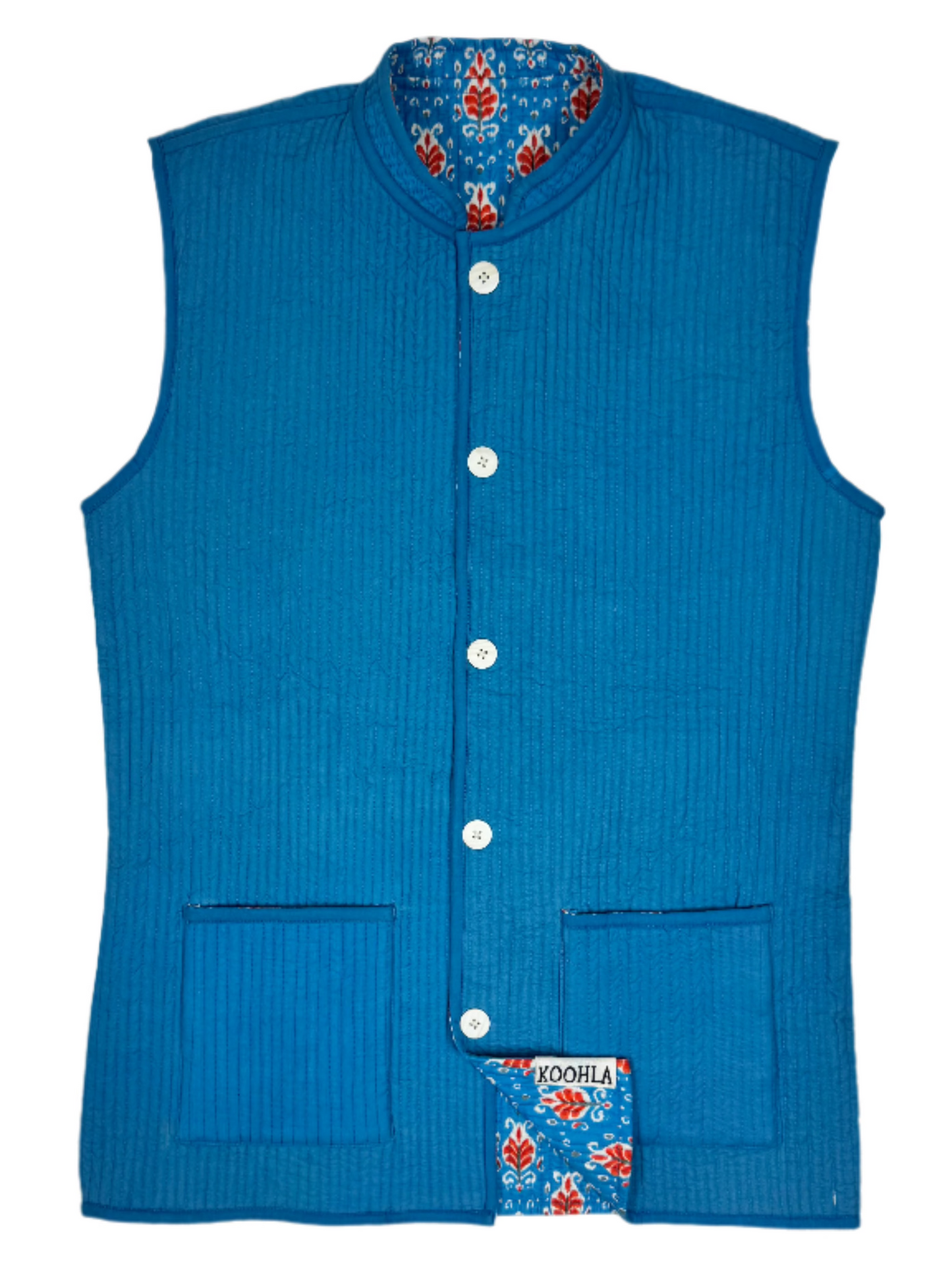 Burleigh Quilted Nehru Jacket