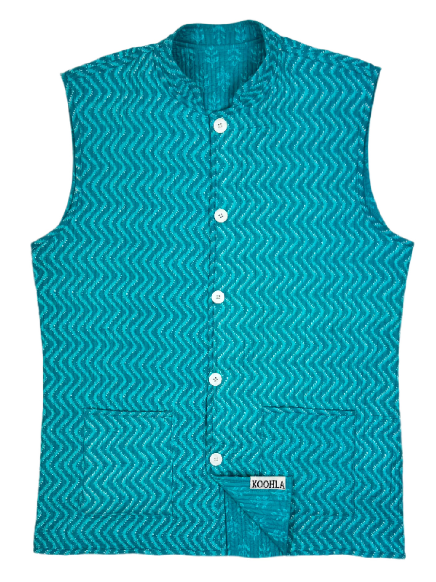 Seychelle Quilted Nehru Jacket