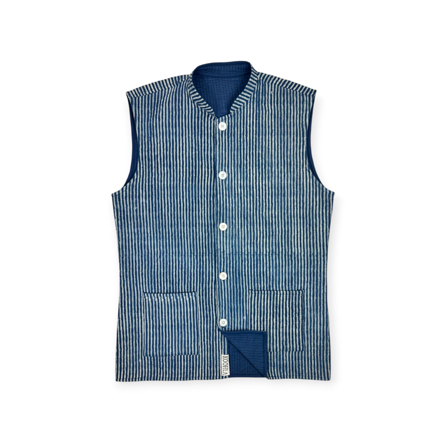 Albany Quilted Nehru Jacket