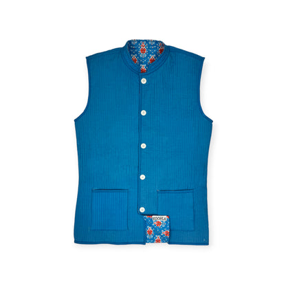 Burleigh Quilted Nehru Jacket