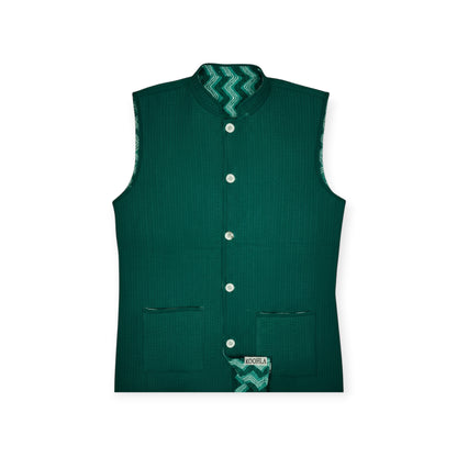 Cachaça Quilted Nehru Jacket