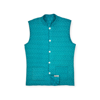 Laguna Quilted Nehru Jacket